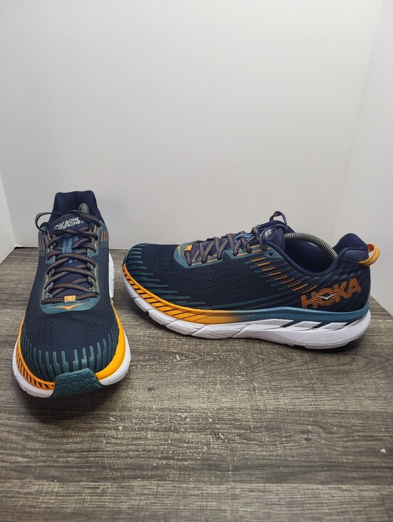 Hoka Other - Hoka One M Clifton 5 Shoes Sneakers Mens 11.5 Comfort Walk Running 1093755 BISB